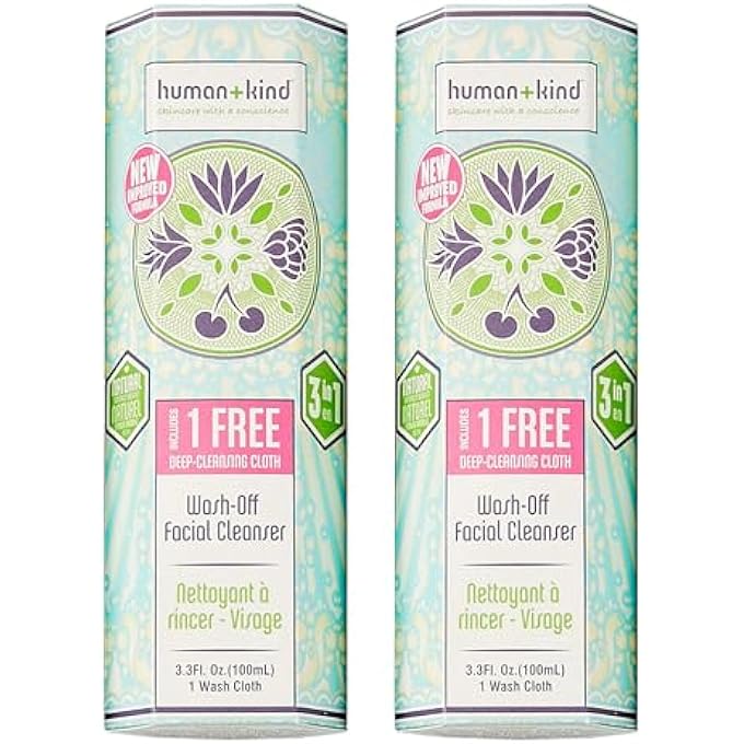 WASH-OFF FACIAL CLEANSER UNISEX 3.38 OZ - PACK OF 2